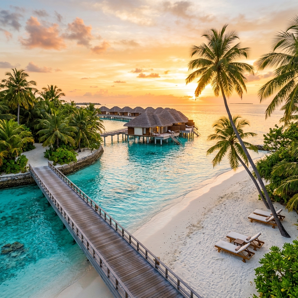 Tropical honeymoon destination